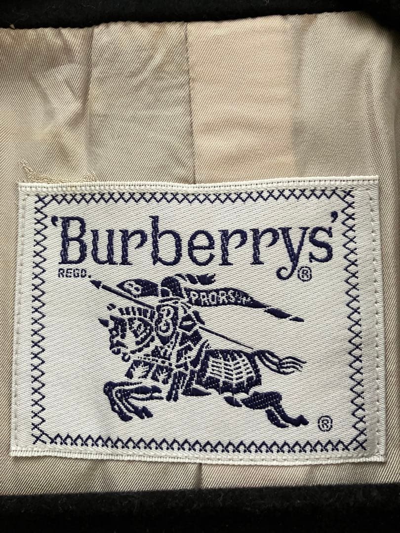 【美品】バーバリー カシミヤ混 チェスターロングコート 7AB2 シャドーホース