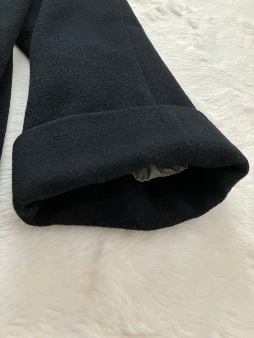 【美品】バーバリー カシミヤ混 チェスターロングコート 7AB2 シャドーホース