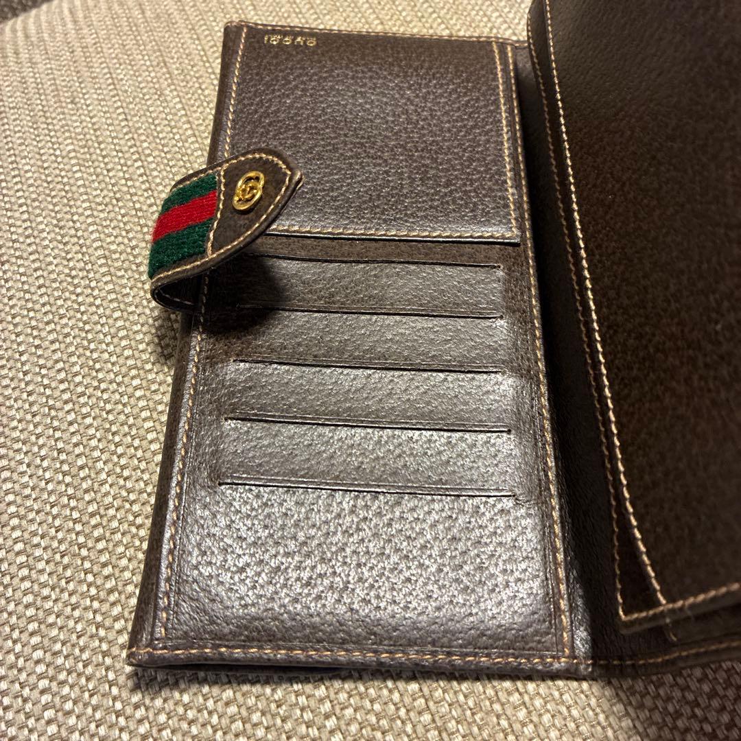 Gucci GGパターン 長財布 ベージュ/ブラウン
