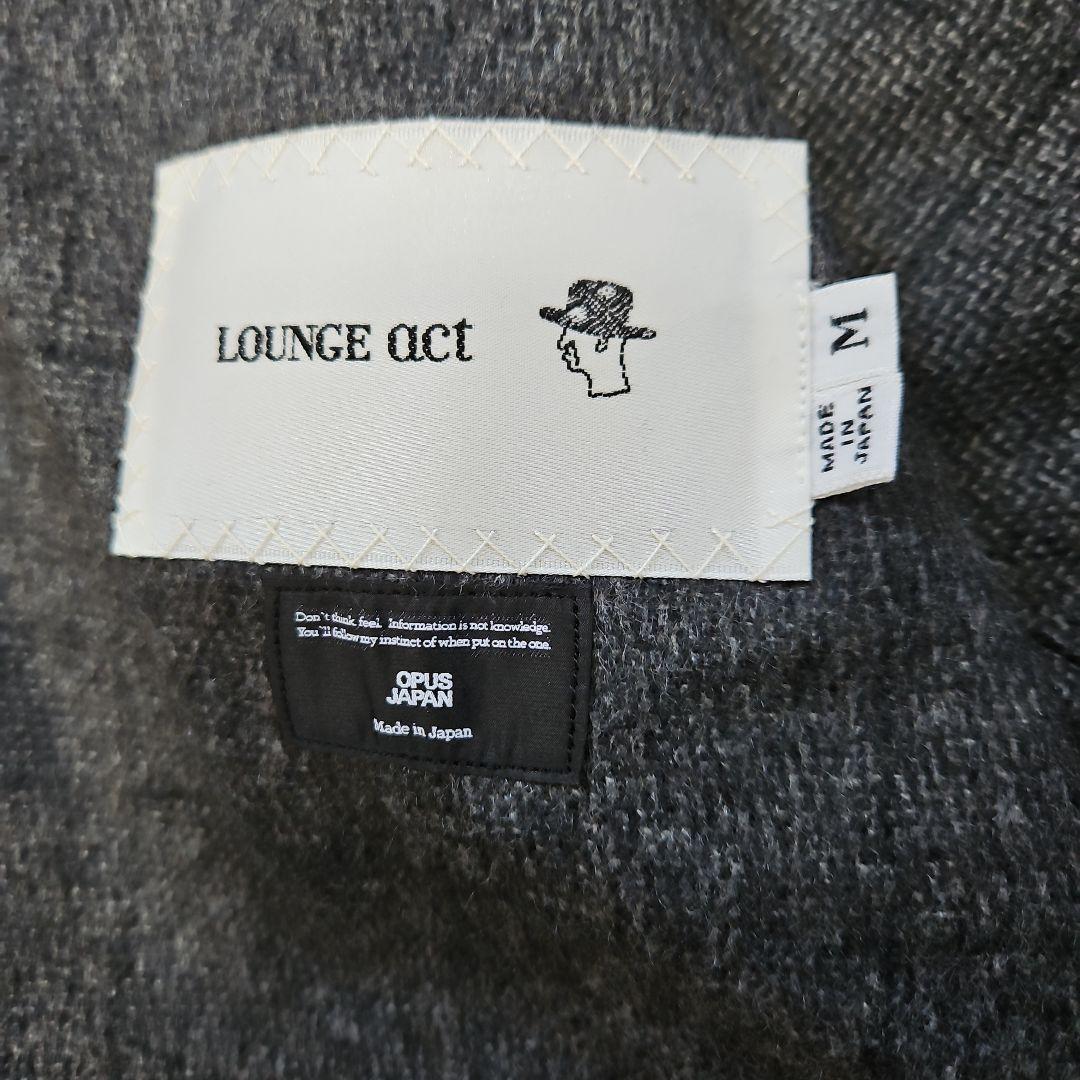 LOUNGE ACT ×OPUS JAPAN スタンドカラーウールジャケット