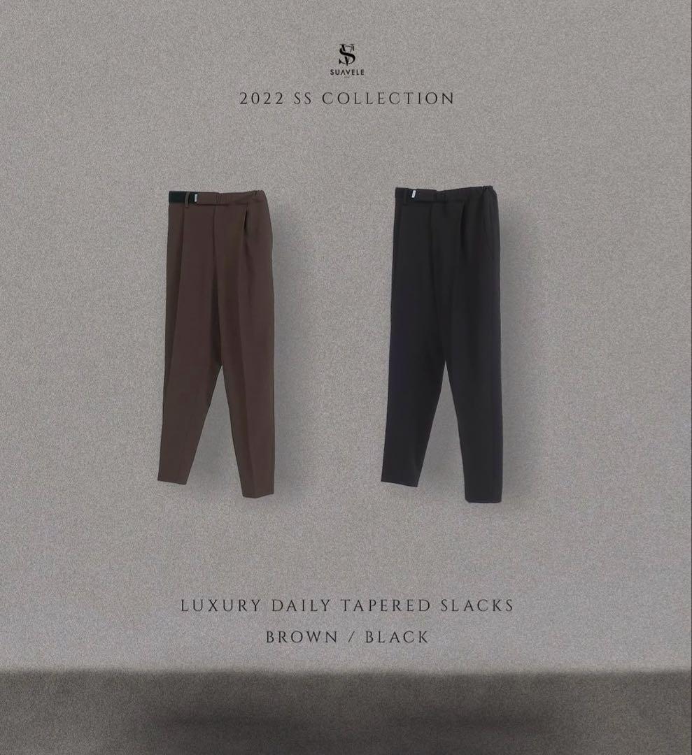 SUAVELE セットアップ　メンズ　ブラック