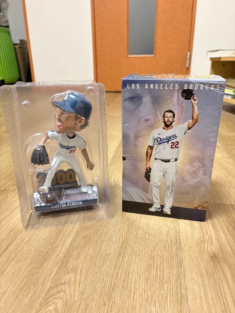 【球場限定】9/20クレイトンカーショー3000奪三振ボブルヘッド