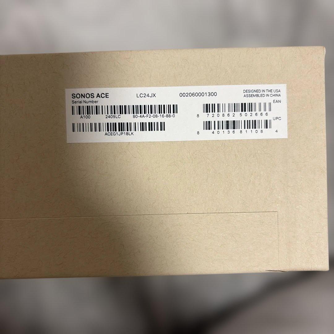 や*と様 【新品未開封】Sonos Ace ワイヤレスヘッドホン ブラック