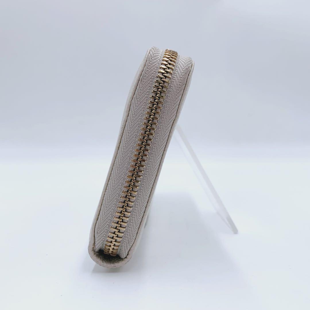 【美品✨】BVLGARI 長財布 ラウンドファスナ ロゴリング