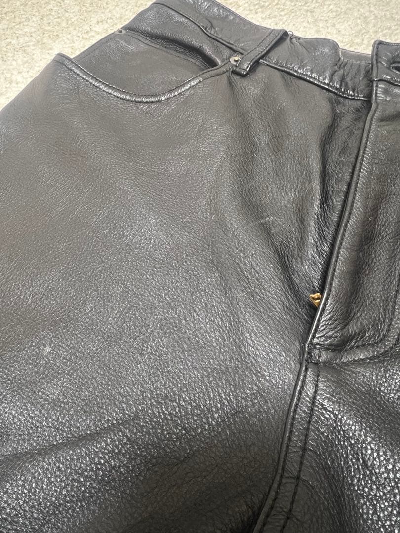 希少‼︎ Pelle Cyma ペレシーマ 本革 レザーパンツ ストリート 36