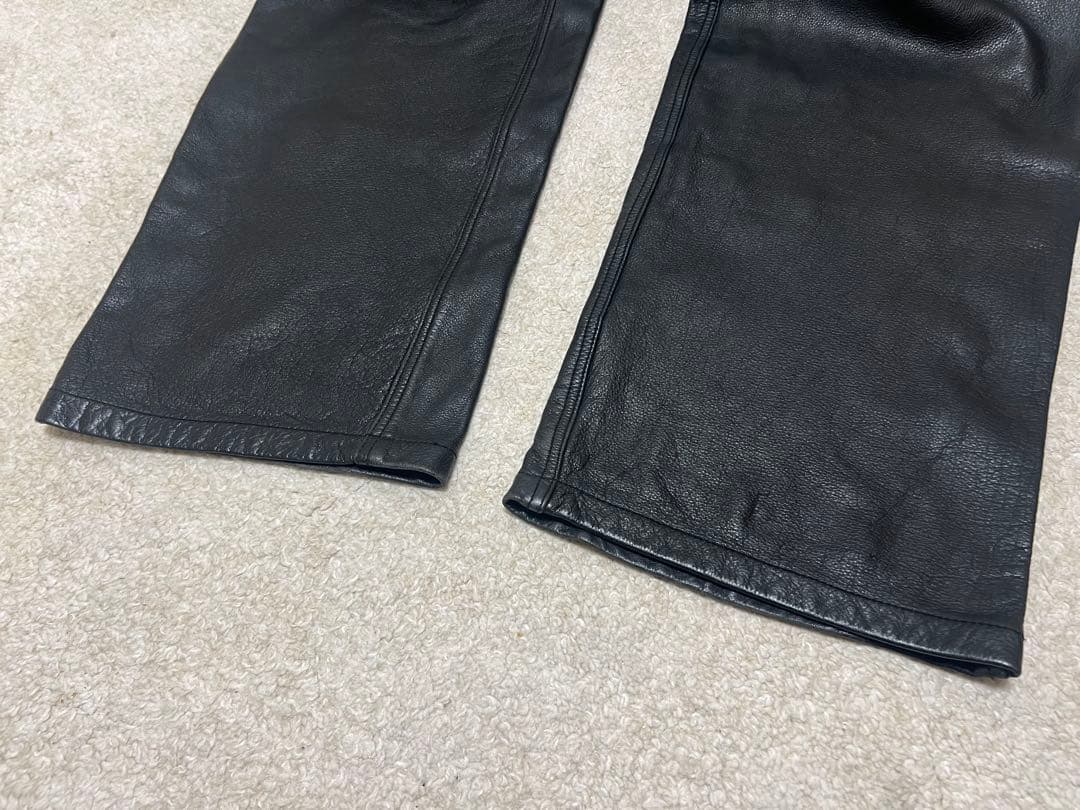 希少‼︎ Pelle Cyma ペレシーマ 本革 レザーパンツ ストリート 36