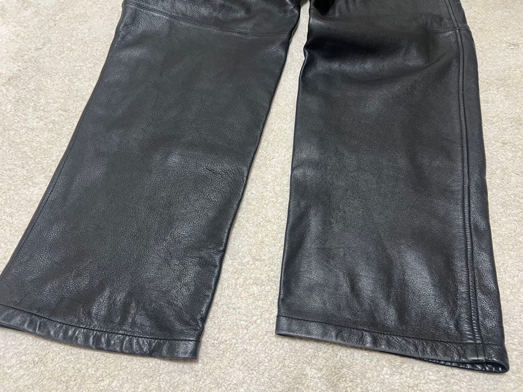 希少‼︎ Pelle Cyma ペレシーマ 本革 レザーパンツ ストリート 36