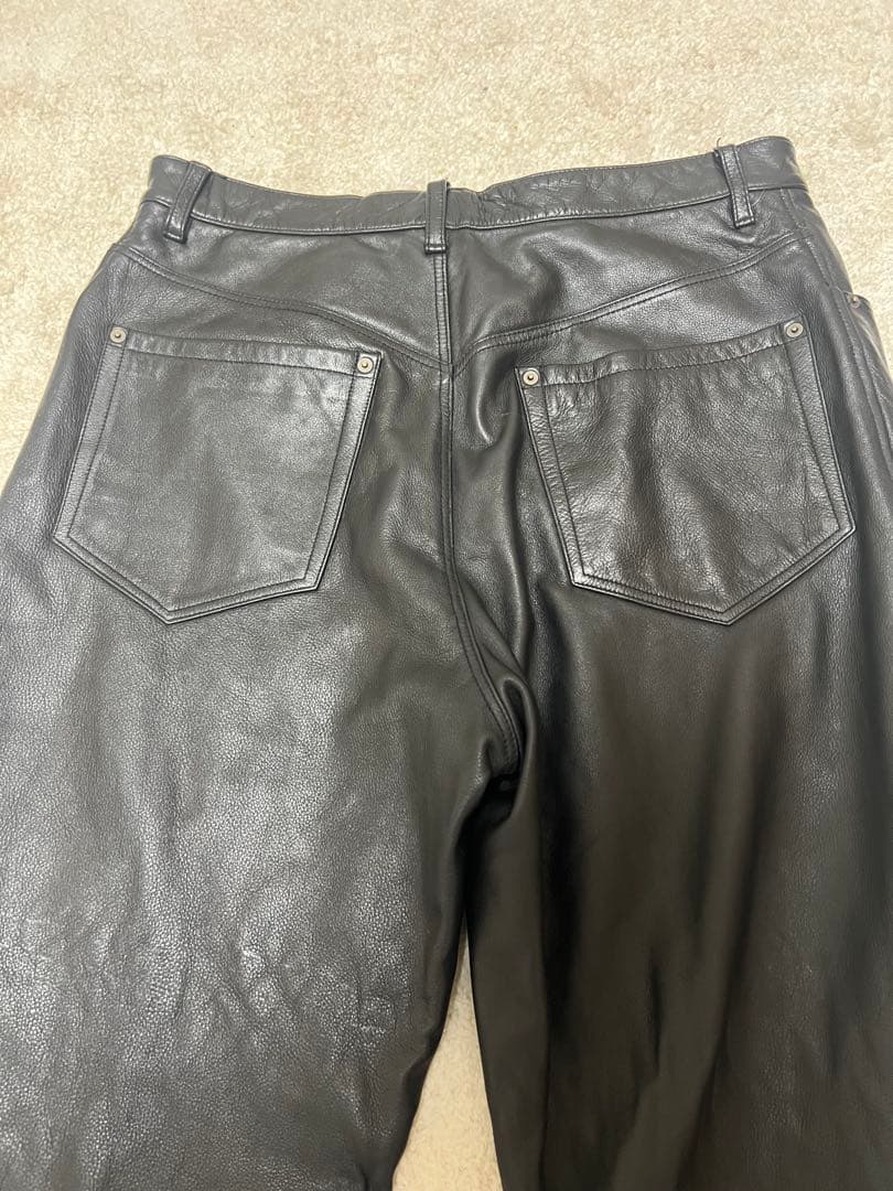 希少‼︎ Pelle Cyma ペレシーマ 本革 レザーパンツ ストリート 36