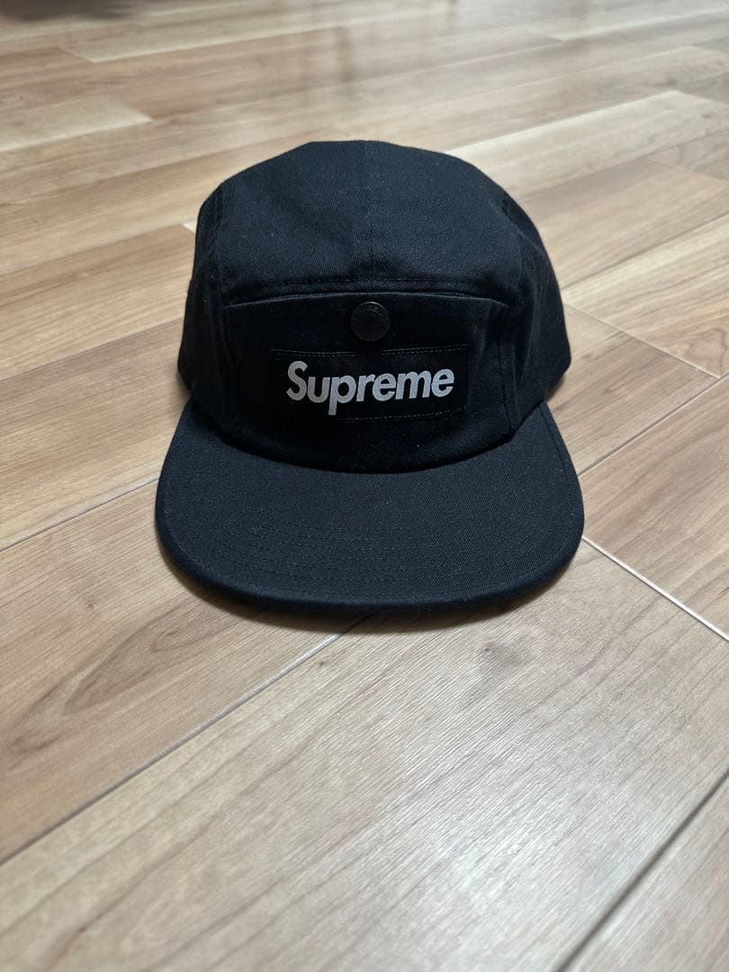 Supreme ブラック キャップ