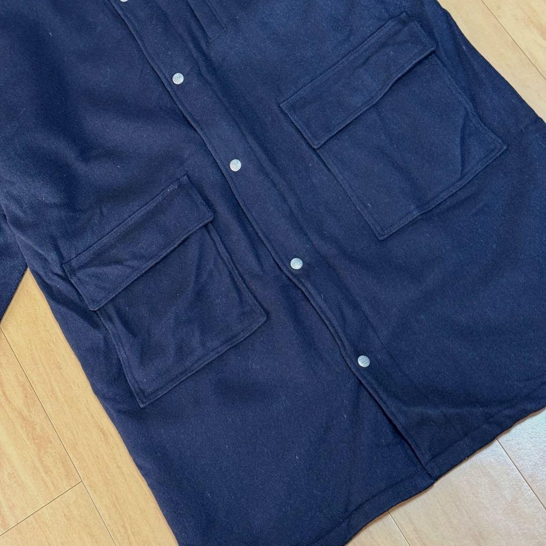 L.L.BEAN 80s USA製 ウールストームコート ダークネイビー