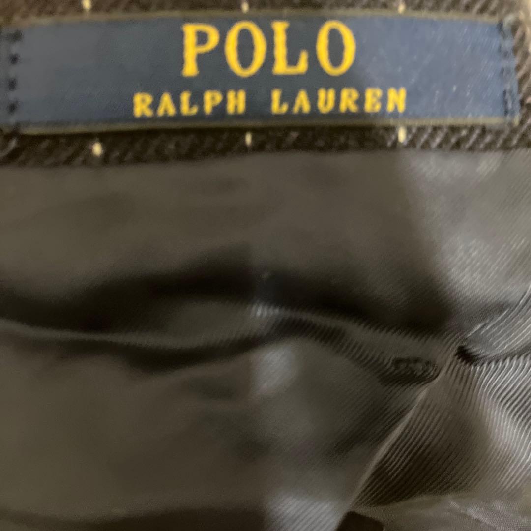 ポロラルフローレン　ネイビーリネン　スリーピース　34s