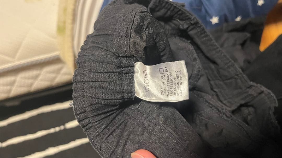 corteizブラック カーゴパンツ SMALLサイズ