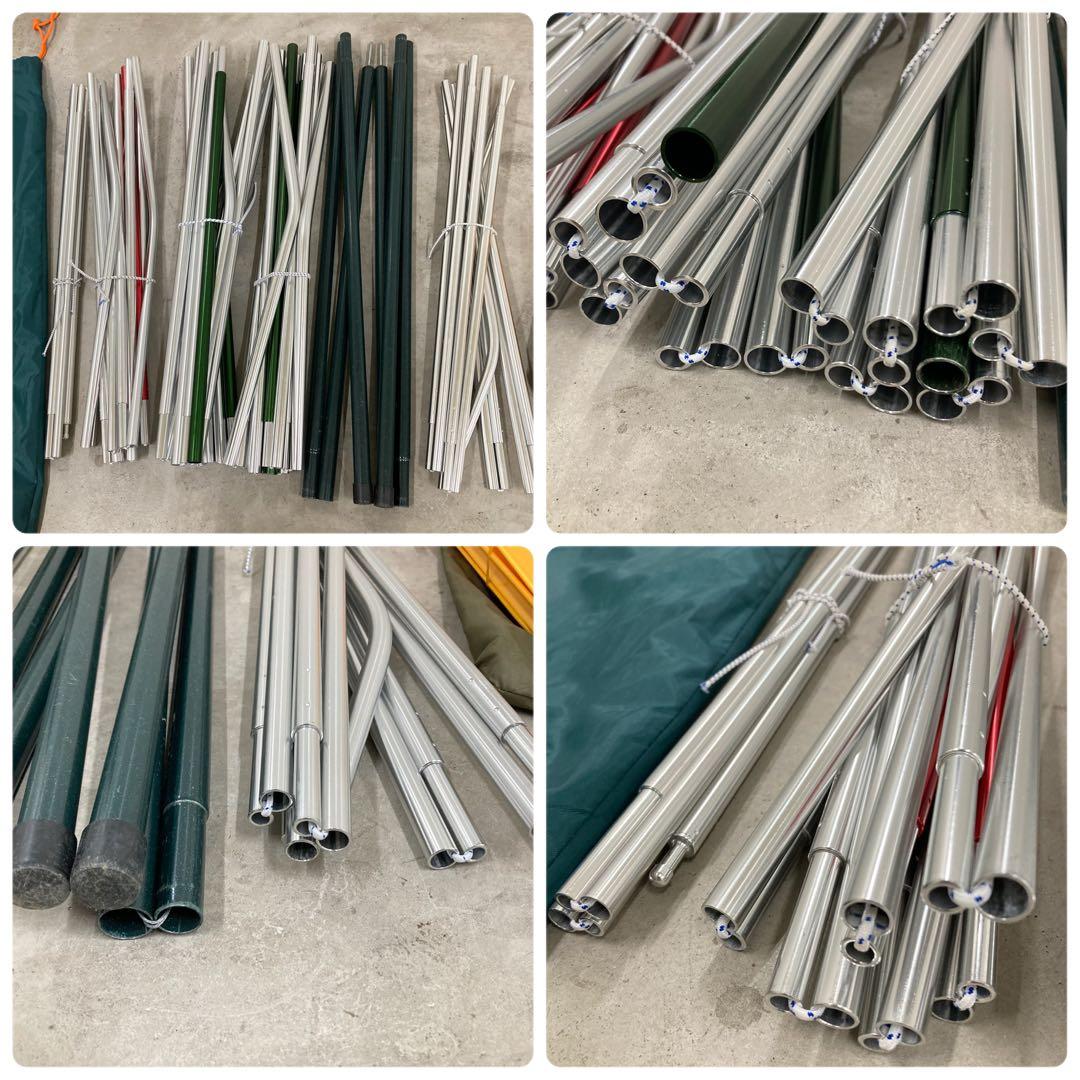 美品 Coleman タフスクリーン2ルームハウス マットシートセット