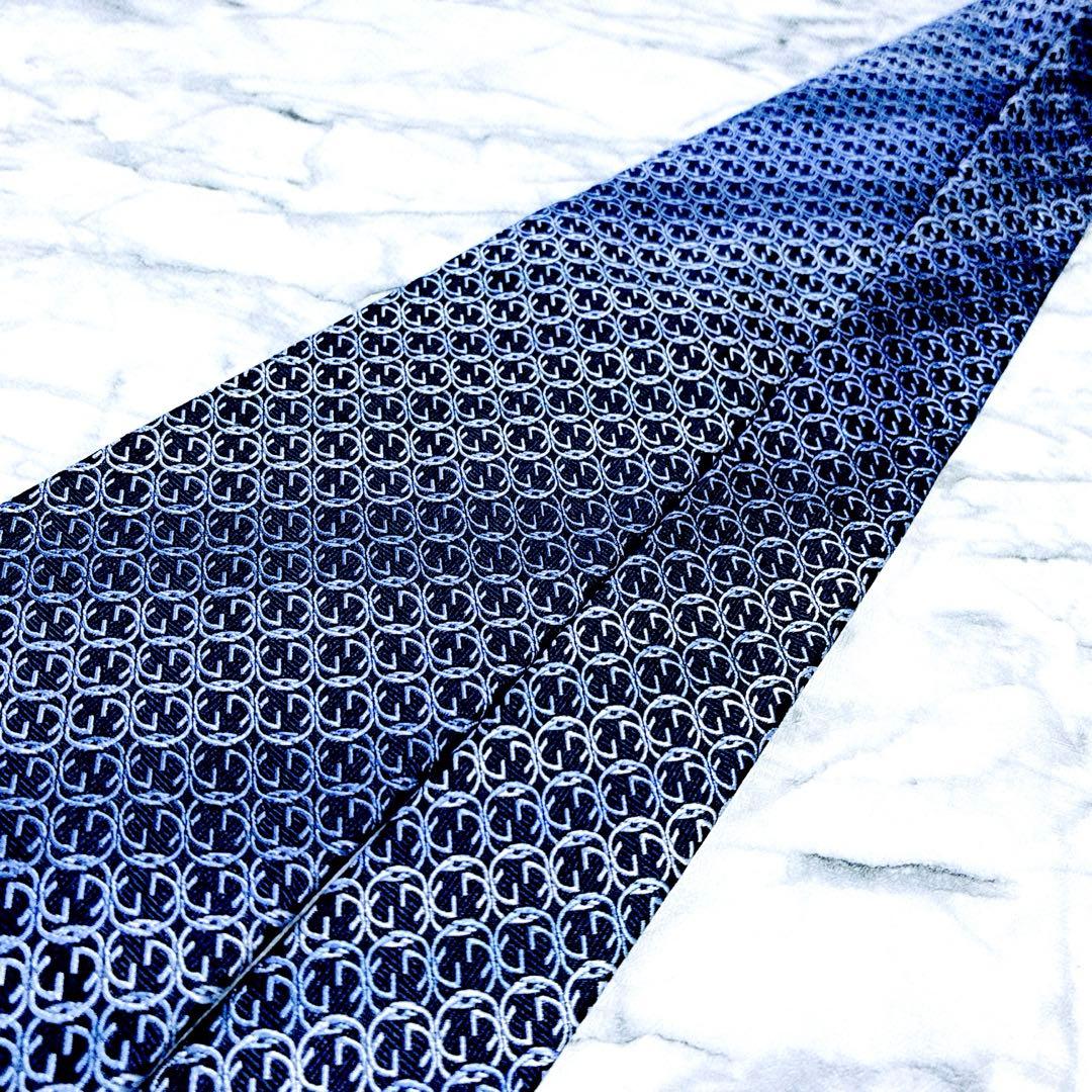 ✨未使用クラス✨唯一無二希少デザイン✨GUCCI グラデーションGG柄　ネクタイ