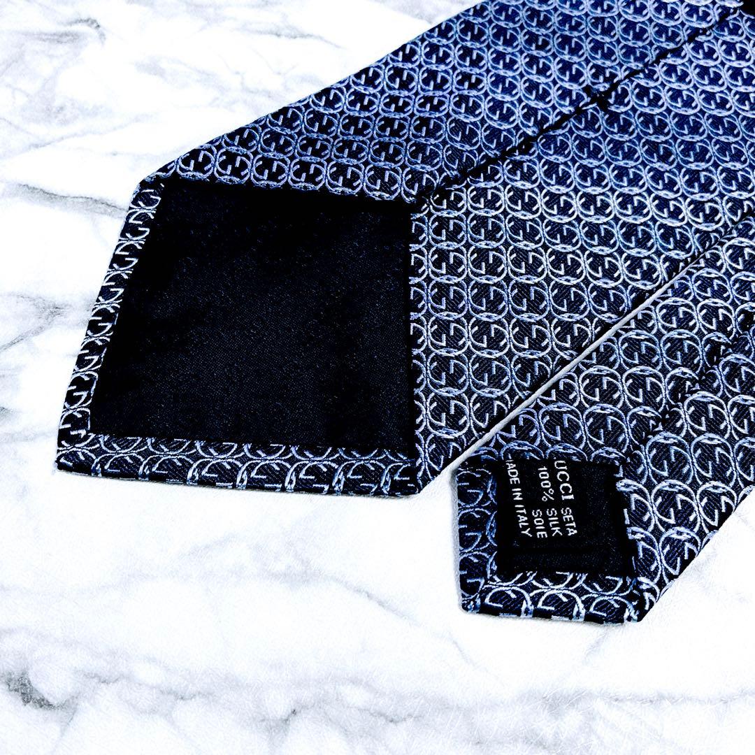 ✨未使用クラス✨唯一無二希少デザイン✨GUCCI グラデーションGG柄　ネクタイ