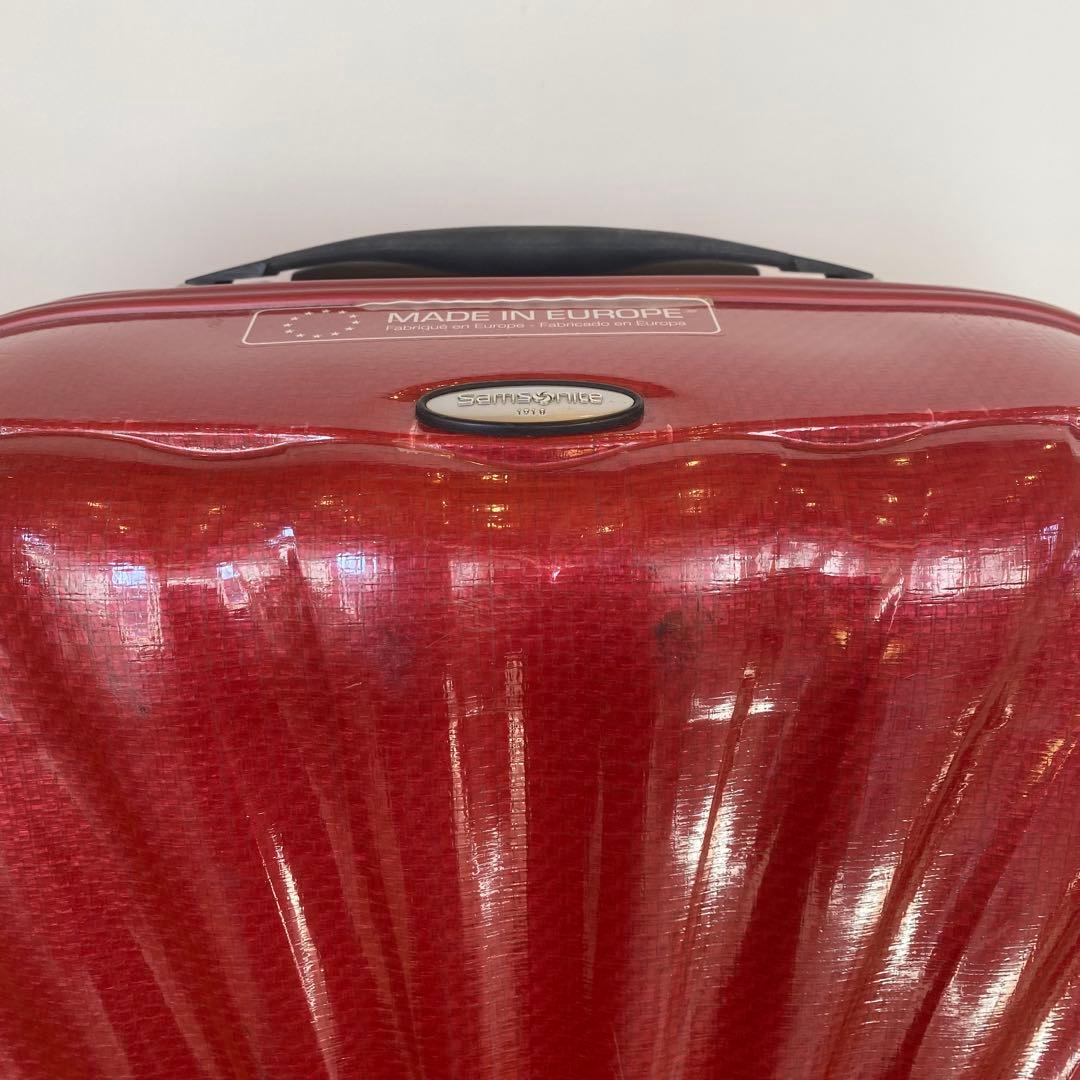 【超軽量】サムソナイト コスモライト スピナー55 チリレッド機内持ち込みサイズ