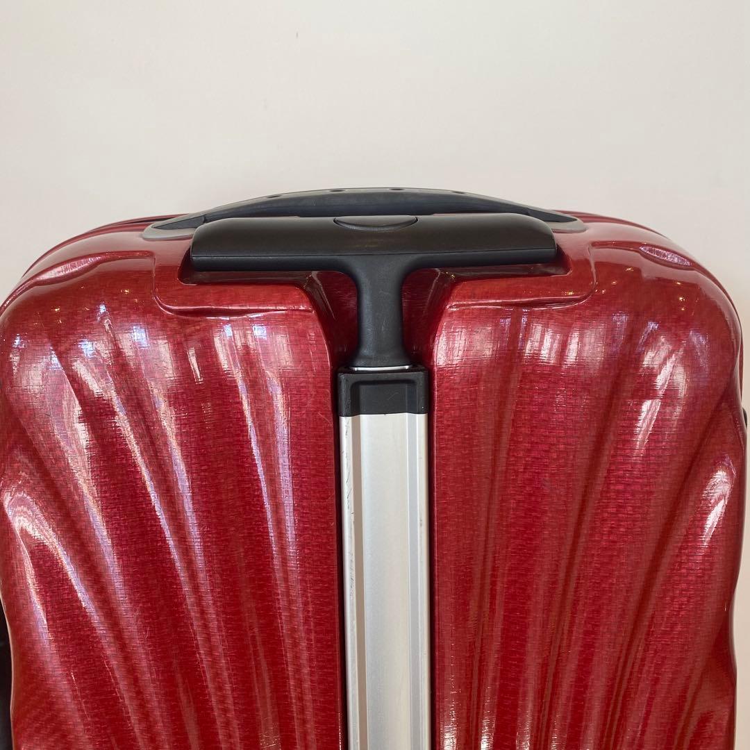 【超軽量】サムソナイト コスモライト スピナー55 チリレッド機内持ち込みサイズ