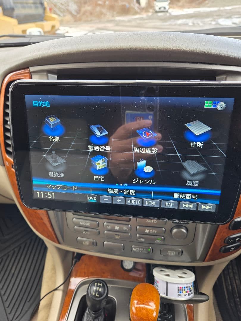 パナソニックフローティングナビ　CN-F1DVD　はっちゃん専用