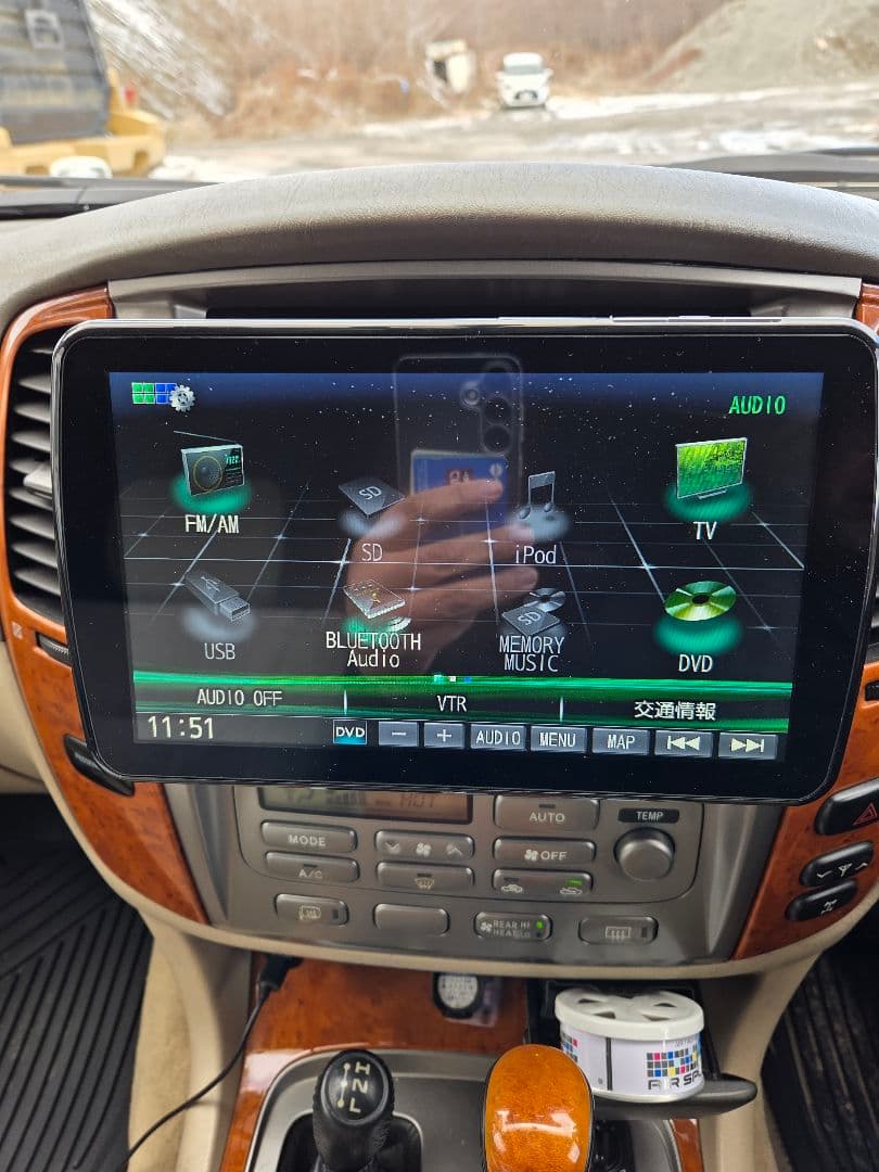 パナソニックフローティングナビ　CN-F1DVD　はっちゃん専用