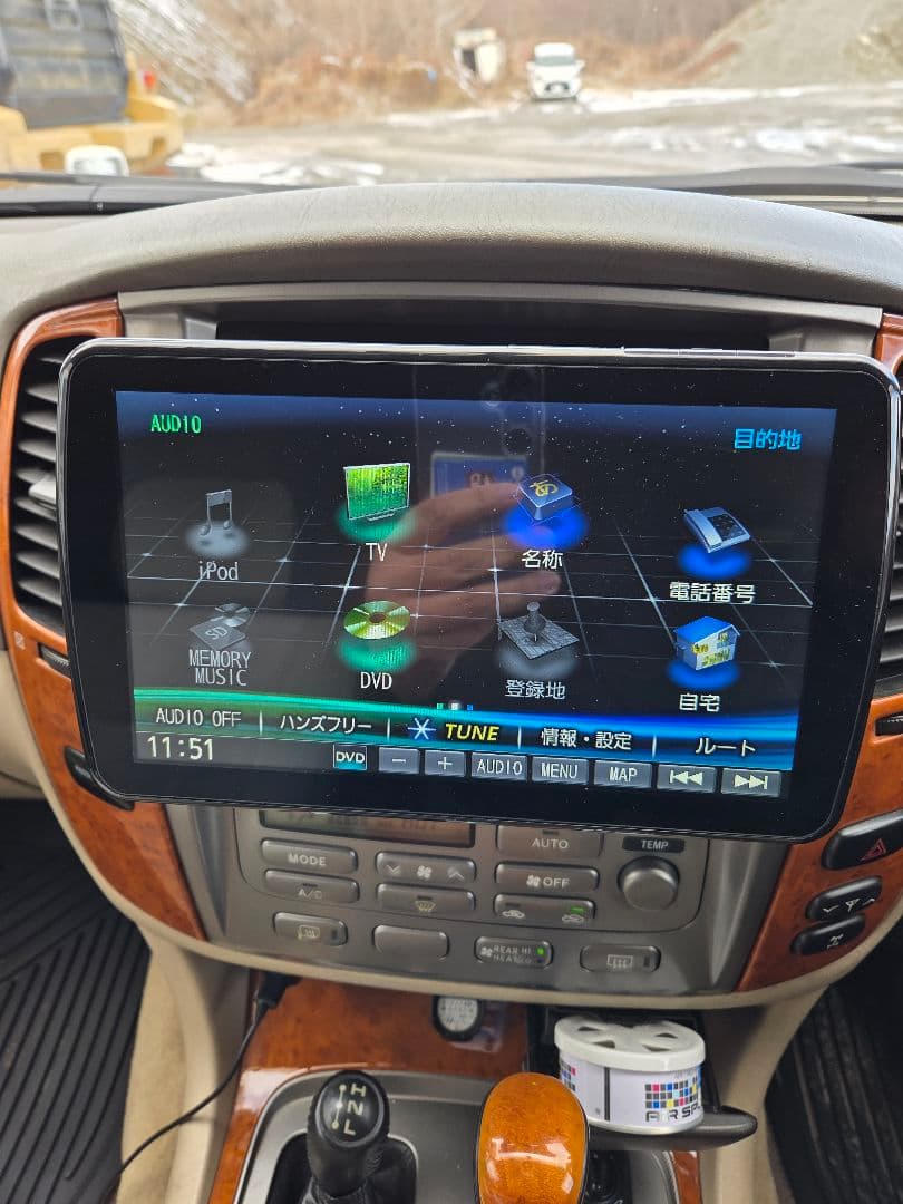 パナソニックフローティングナビ　CN-F1DVD　はっちゃん専用