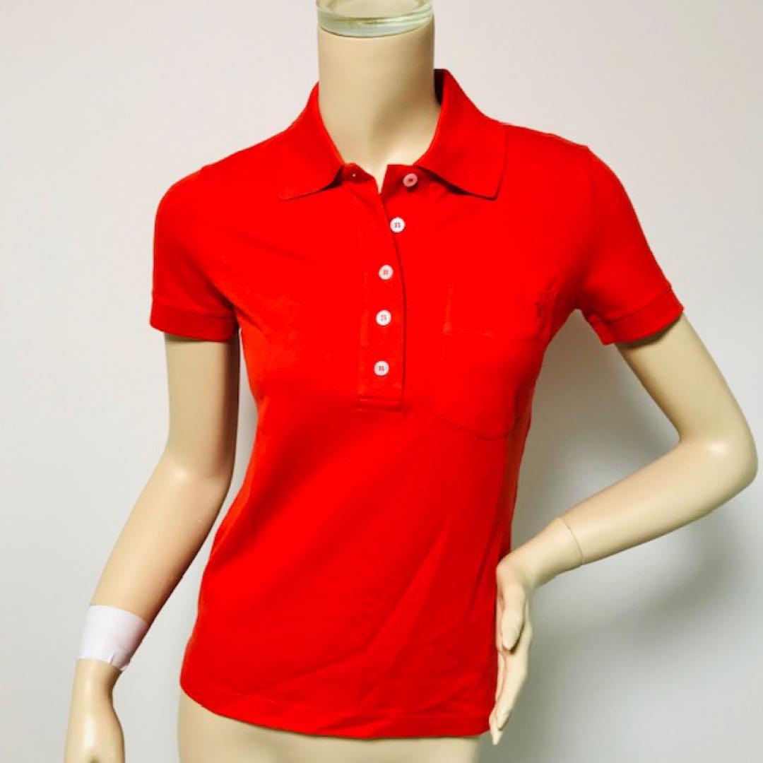新品未使用★ルイヴィトン・レディース LV刺繍 コットン ポロシャツ(XS)