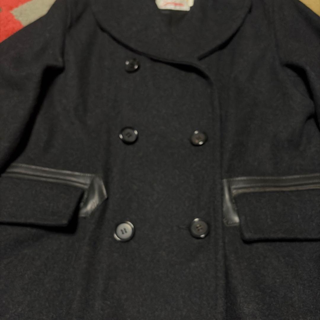 TROPHY CLOTHING マッキーノウールコート Size40 Black
