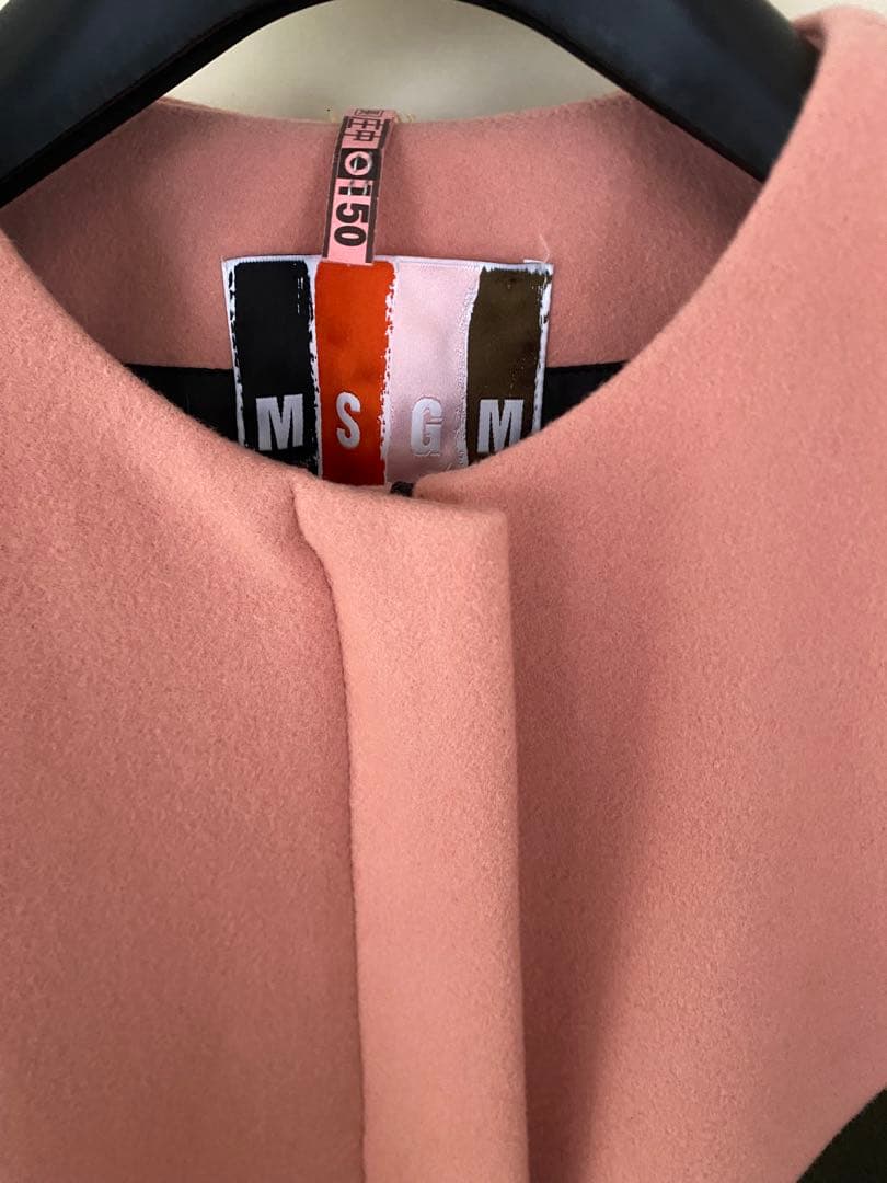 ア*チ様 MSGM ウールコート　ポンチョ　羽織り　ケープ　マント　クローク