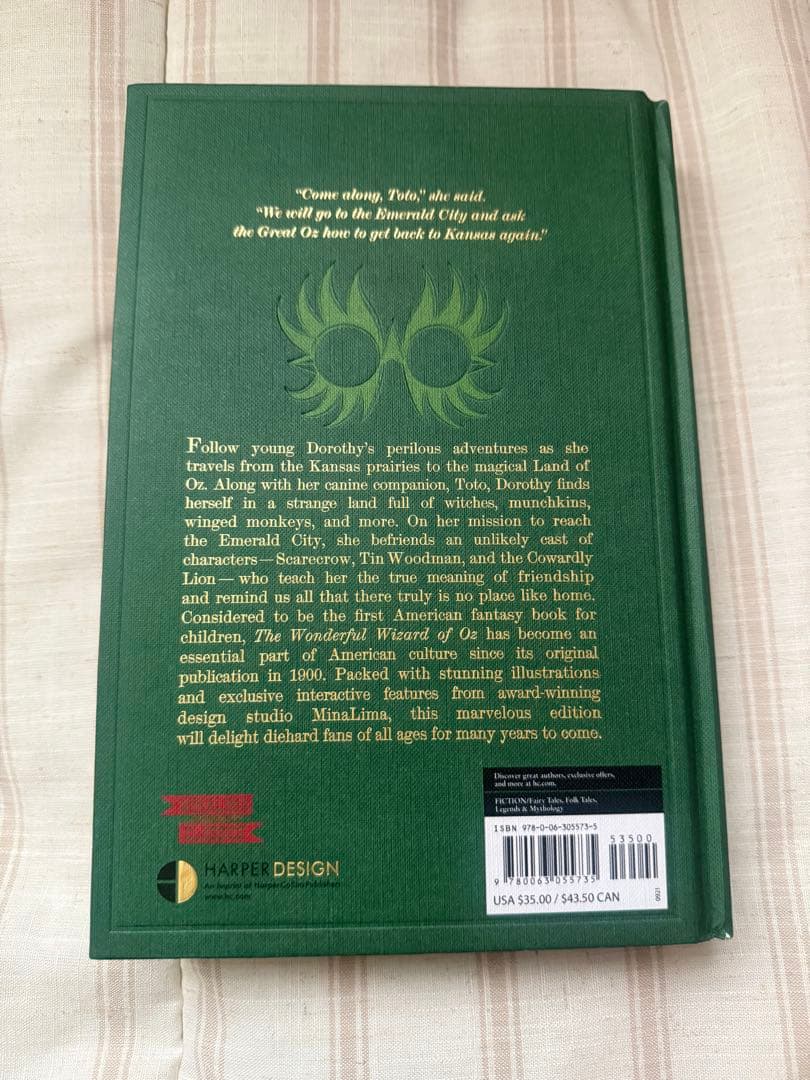 オズの魔法使い　洋書　ポストカード　トートバック