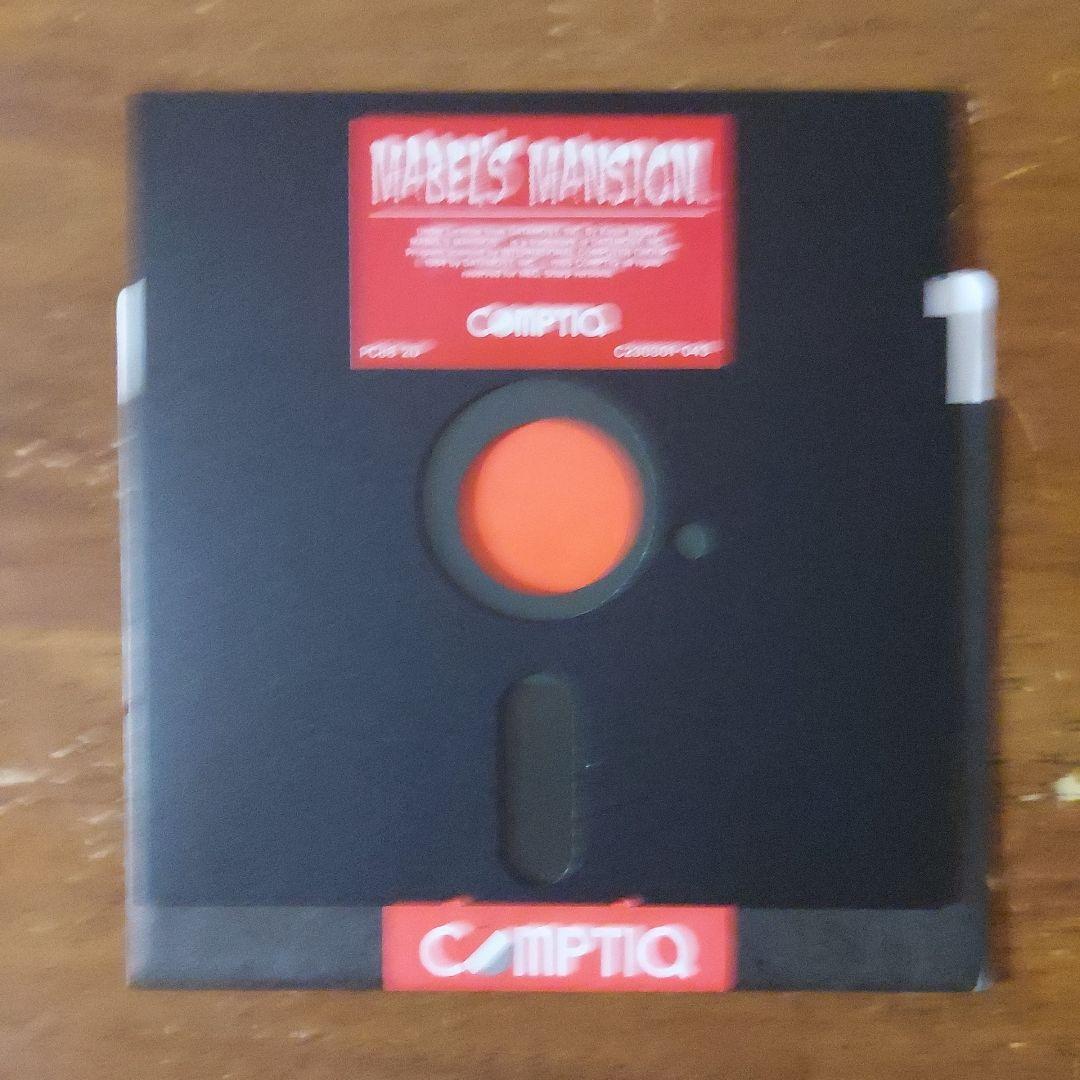メーベルズ・マンション　レトロパソコンゲームソフト　PC-8801　5インチFD