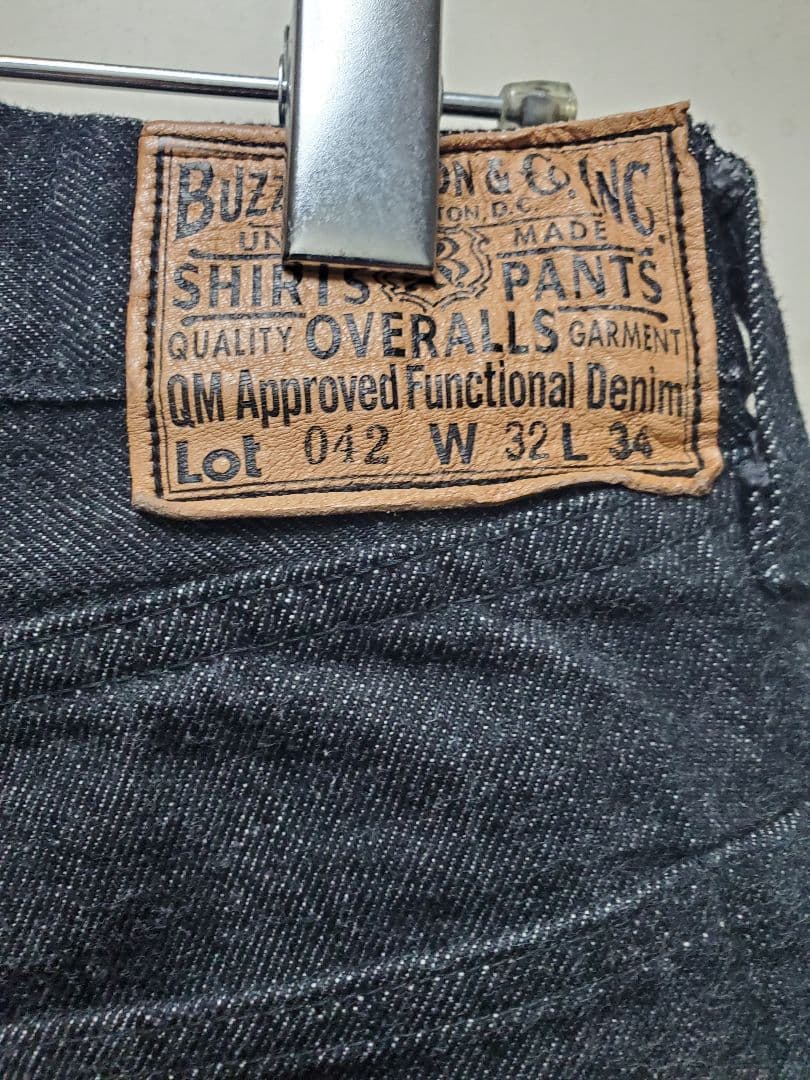 【希少】Buzz Rickson'sブラックデニムセットアップ