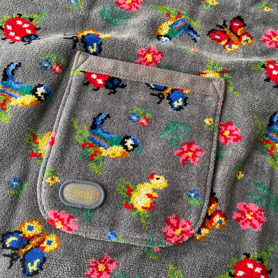 フェイラー　ハイジ　エプロン グレー　完売品