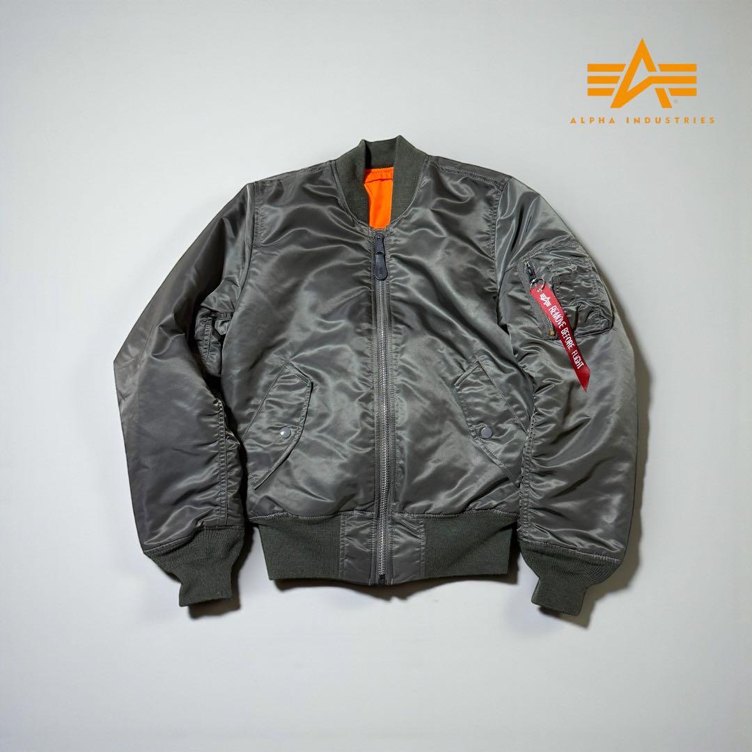 ✨未使用級✨ ALPHA MA-1 フライトジャケット リバーシブル 定番モデル