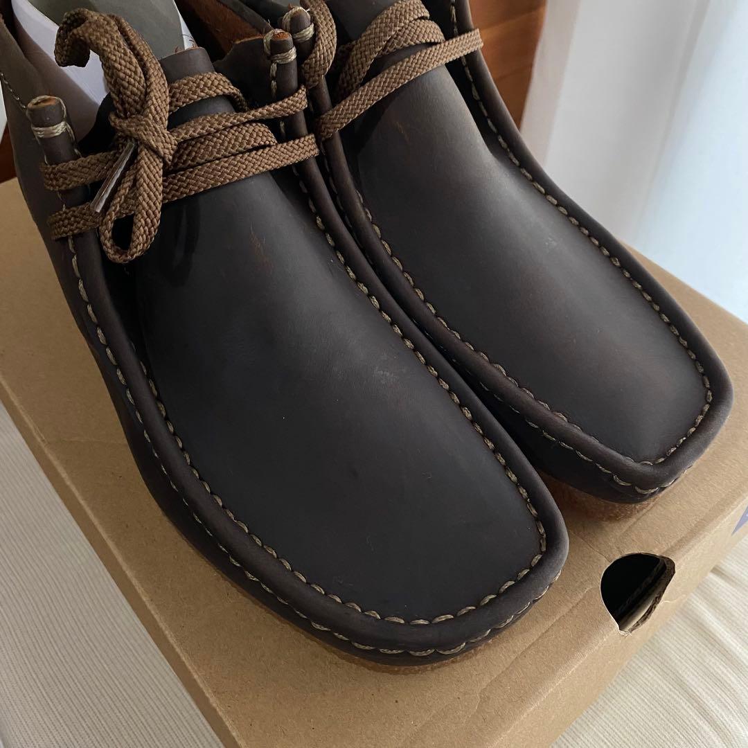 【Clarks】クラークス シェイカーブーツ ワラビーブーツ ビーズワックス