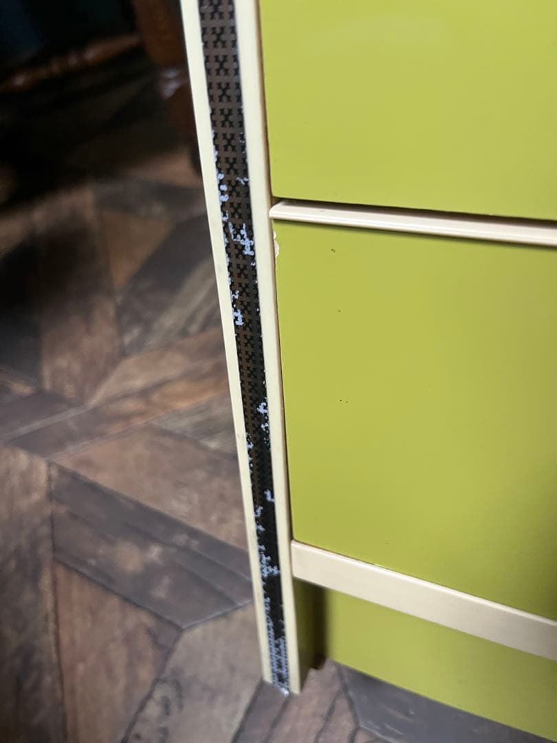 ヒジキ＊棚 チェスト 昭和レトロ レトロポップ 当時物 インテリア 緑