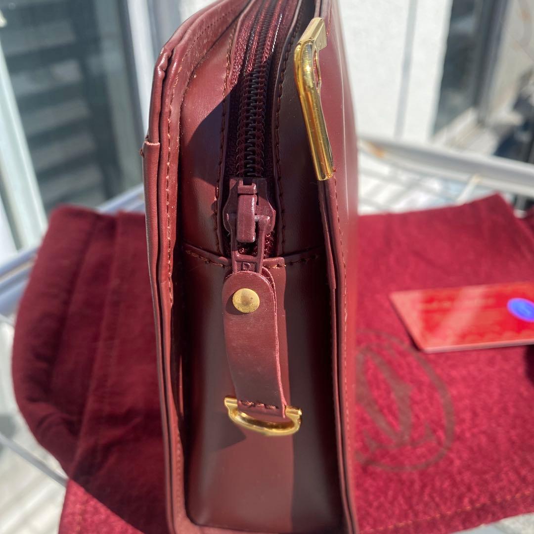 カルティエ クラッチバッグ マストライン レザー