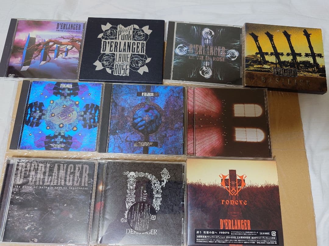 セット　ラヴィアン　roneve 　デランジェ　DVD　D’ERLANGER