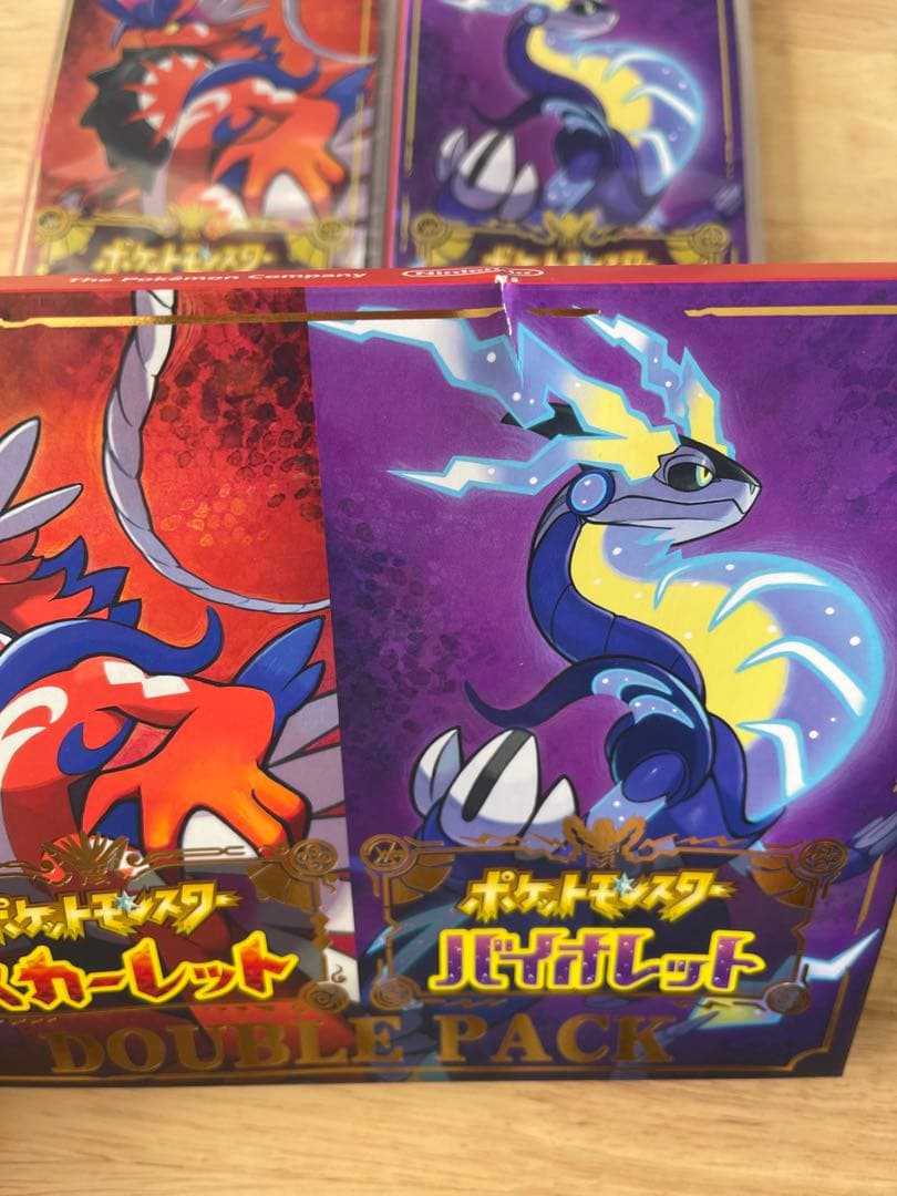 まとめ売り　ポケットモンスター スカーレット・バイオレット ダブルパック　ポケカ