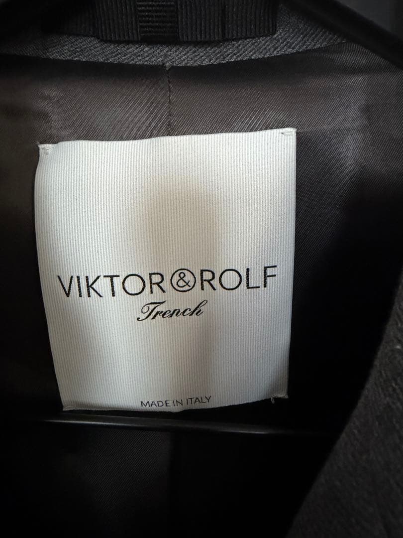 VIKTOR & ROLF グレー トレンチコート サイズ38