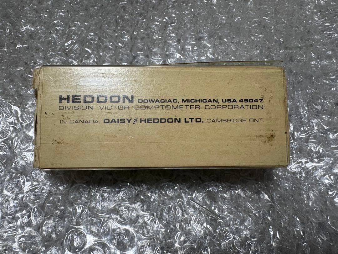 オールドヘドン　ビッグヘッド　CDF レアカラー　濃色 BIG HEDD　ルアー