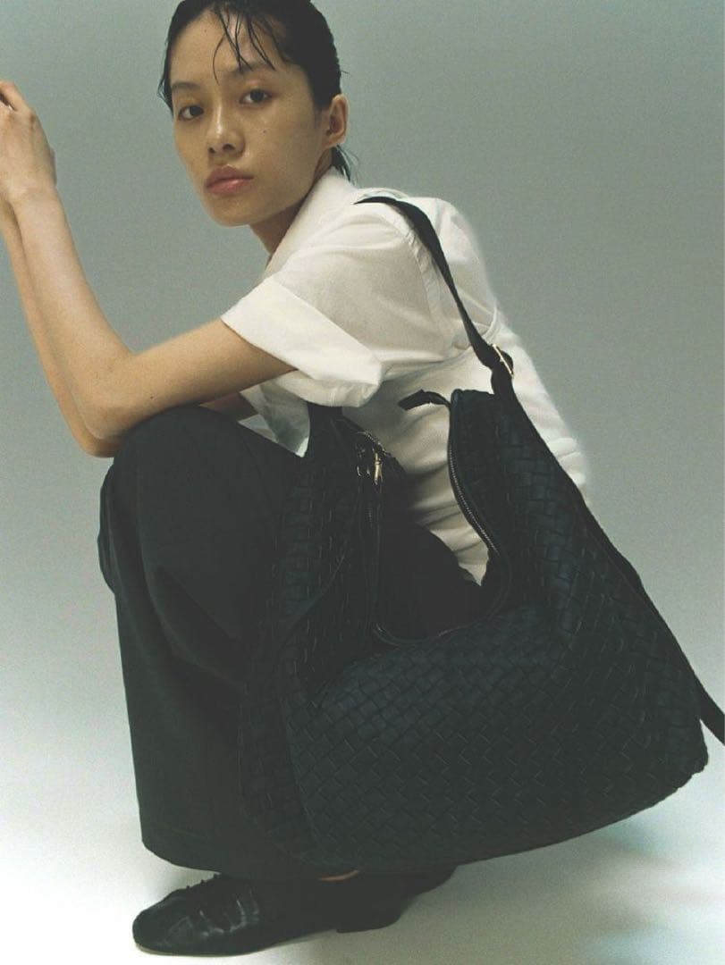 LIDNM Llife COW LEATHER MESH BAG バッグ