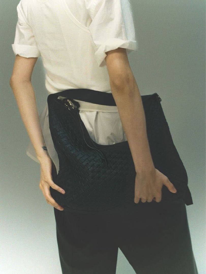 LIDNM Llife COW LEATHER MESH BAG バッグ