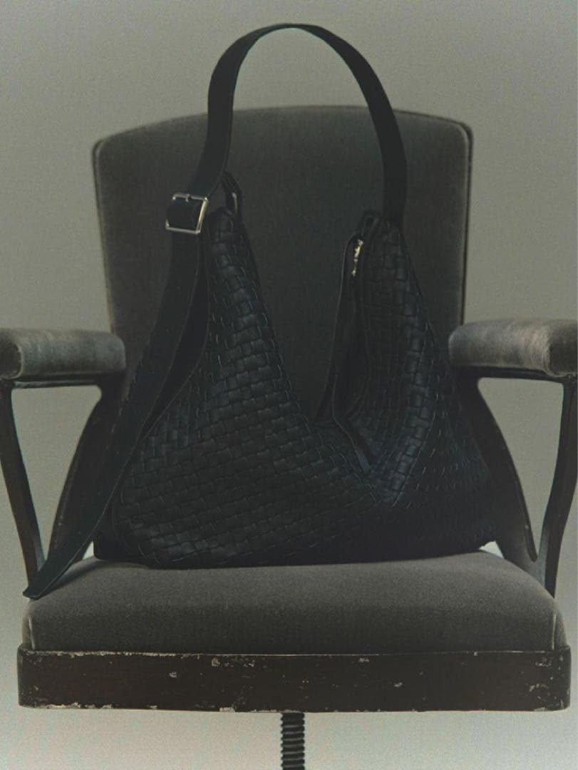 LIDNM Llife COW LEATHER MESH BAG バッグ