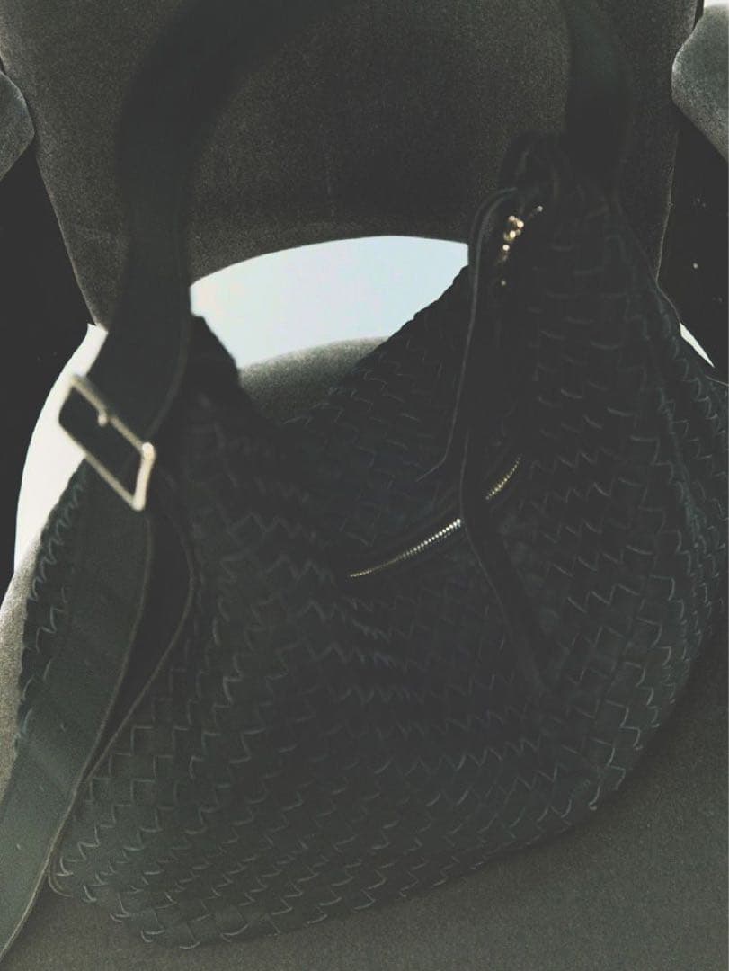 LIDNM Llife COW LEATHER MESH BAG バッグ