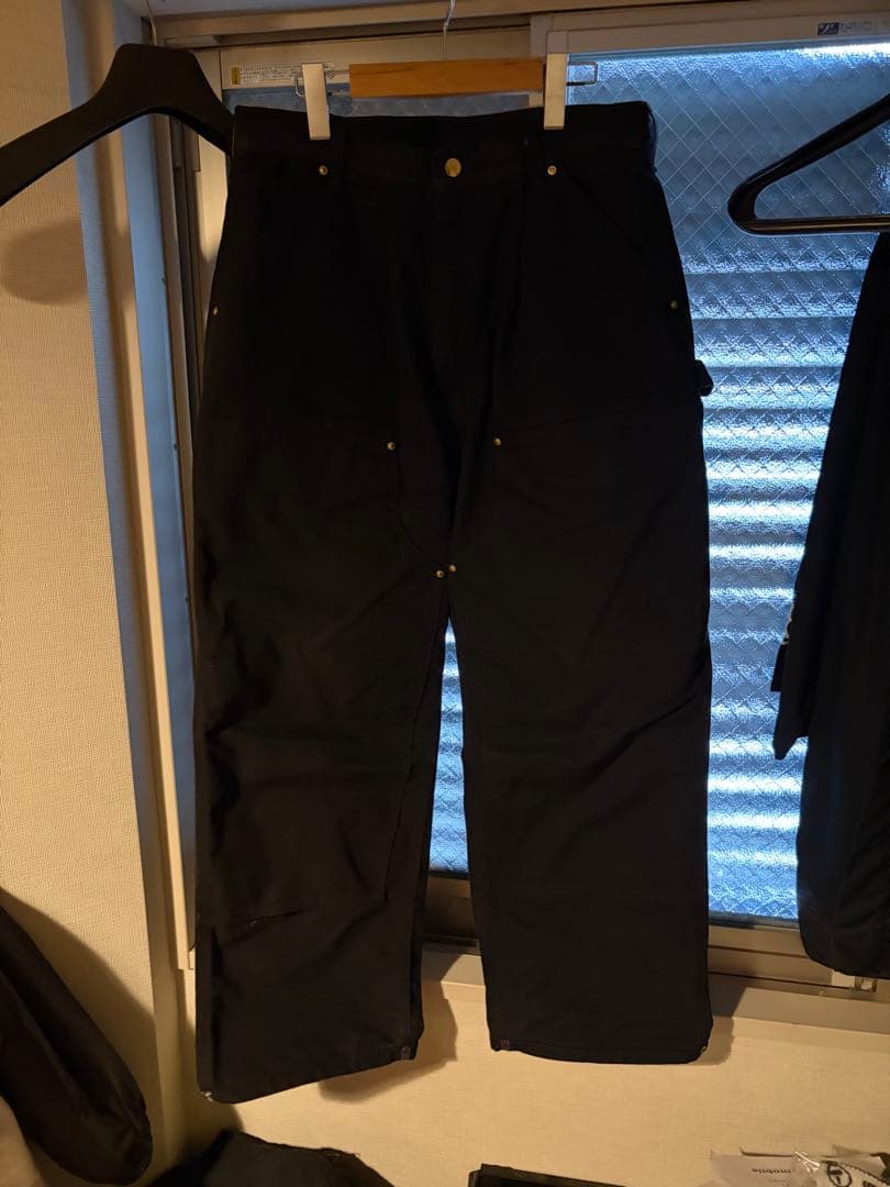 カーハート DUCK ONE-TUCK 5PKT リメイク　ダブルニーL