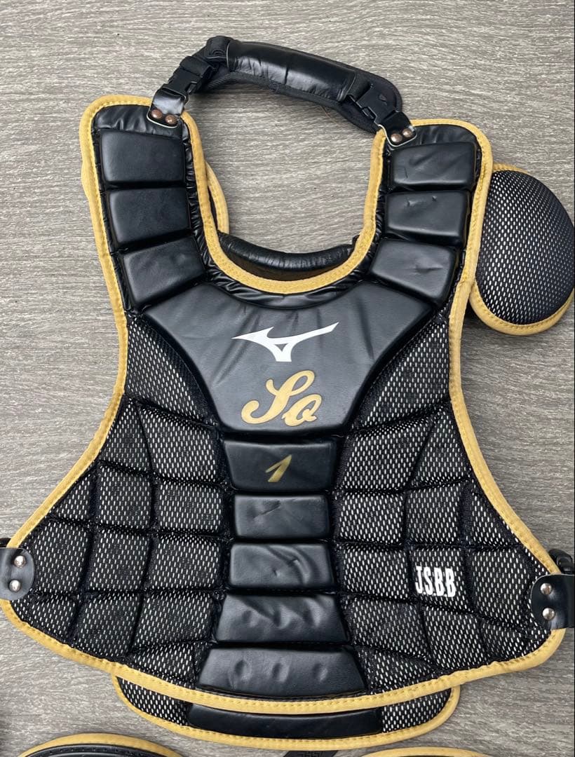 ミズノ オーダーキャッチャー防具