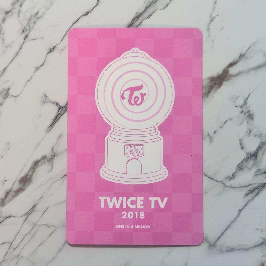 TWICE チェヨン twicetv トレカ TWICE TV 2018 レア
