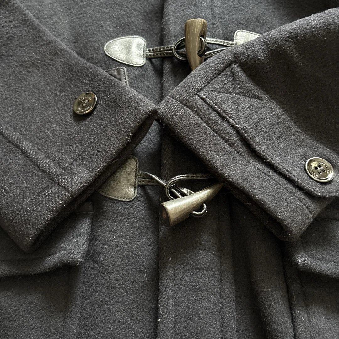 近年タグ✨バーバリー ダッフルコート メガチェック ネイビー 152