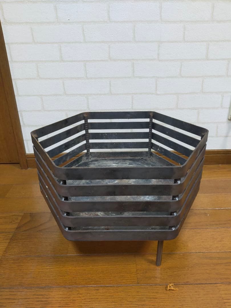 【4〜5回使用】【定価23500円】布施野鉄筋FNSゴツめ焚き火台