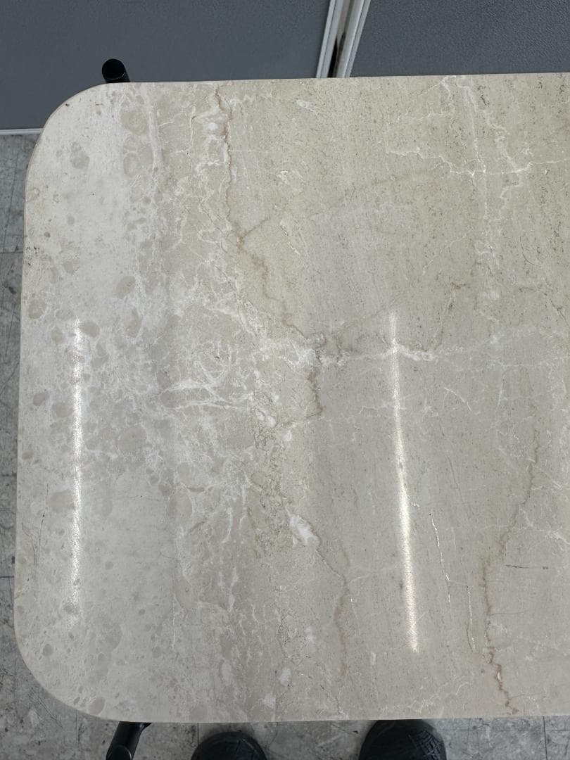 ZARA 　マーブル サイドテーブル　大理石　ホワイト