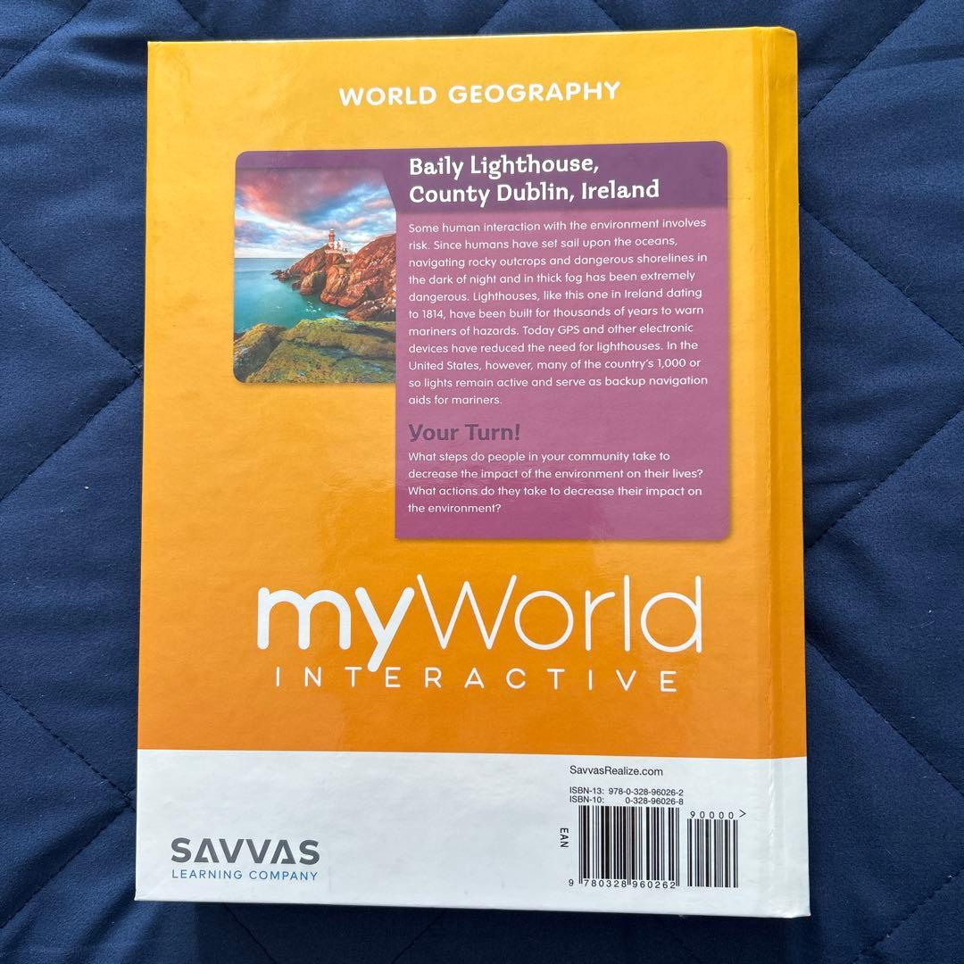 【美品】my World INTERACTIVE 世界地理